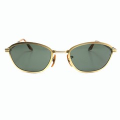 Ray-Ban (B&L) Vintage Sunglasses W2851 NYAS Gold/Tortoise Oval Metal B&L Lenses