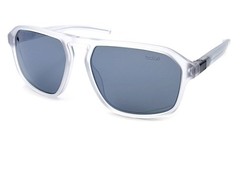 Bolle Spod Polarized Sunglasses Frost Crystal Matte with TNS Gun Lenses BS096002
