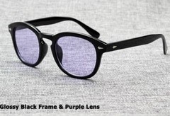 Mens Sunglasses Johnny Depp Robert Downey Tinted Blue Lens Retro Classic Fashion