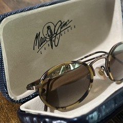 Rare Maui Jim Latitude Sunglasses MJ-166-06 Polarized Tortoise Bronze MINT