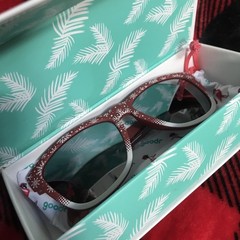 NEW Goodr Sunglasses OG Happy Festivus, Ya’ Filthy Animals Rare Christmas gift
