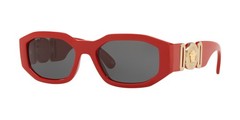 VERSACE VE4361 533087 Red Dark Grey 53 mm Men’s Sunglasses