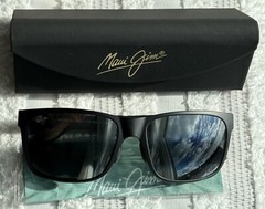 Maui Jim Red Sands MJ 432 2M Black Frame + Natural Grey Polarized Lenses
