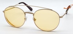 Superdry Sds Indianna 001 Gold Round 53×18 144 Frame Only Eyeglasses