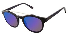 Nicole Miller ROSE Black/Tortoise C01 Size 52 Sunglasses