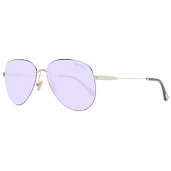 Tom Ford Sunglasses Men Women Gold Shiny Dark Havana Pink Pilot FT0993 28Y Porsc