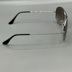 Ray-Ban RB 3362 Cockpit 003/32 Sunglasses Silver Gradient 59-14 Used