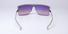 NEW MYKITA ANAIS SUNGLASSES MENS 64-8-125 WRAP PURPLE FULL-RIM 10 GERMANY METAL