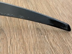 Oakley Men’s Gascan Polarized Sunglasses 9014 Steel / Black (Show lots of use)