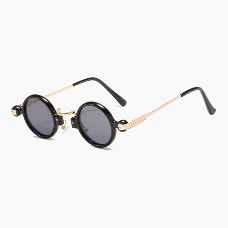 Men Women Metal Round Sunglasses Retro Outdoor Driving Shade Glasses UV400 Hot