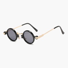 Men Women Metal Round Sunglasses Retro Outdoor Driving Shade Glasses UV400 Hot