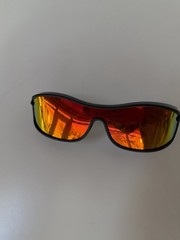 Battle Vision Z22-1222 Sunglasses Black Polarized Wrap