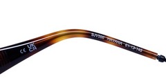 NEW JOHN VARVATOS SJV566 SUNGLASSES HAVANA PILOT FULL-RIM METAL & PLASTIC