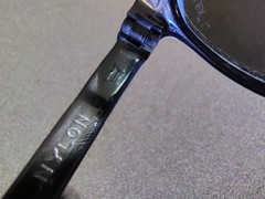 Vintage Bollé 396 D Sunglasses Black Nylon / Pink Mirror Spectra Acrylex France