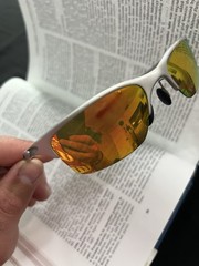 Oakley X-Metal Half wire Silver Metal Iridium lenses Sunglasses