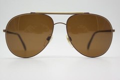 Vintage sunglasses Menrad 463 bronze white oval sunglasses eyewear