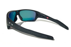 NEW Oakley TURBINE ROTOR Matte Black POLARIZED Galaxy Ruby Lens Sunglass 9307