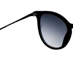 Ray-Ban Women Sunglasses RB4171 Erika Matte Black Frame Grey Gradient Lens 54mm
