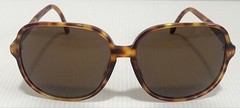 Giorgio Armani Sunglasses Tortoiseshell Pattern Made In Italy Brown Lenses