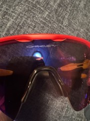 OAKLEY Radar EV Path Sunglasses Red/Yellow Prizm Road OO9208-F2 TEAM CHINA NEW