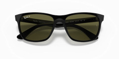 Ray-Ban RB4181 Black/G-15 Green Polarized 57 mm Sunglasses RB4181 601/9A 57-16