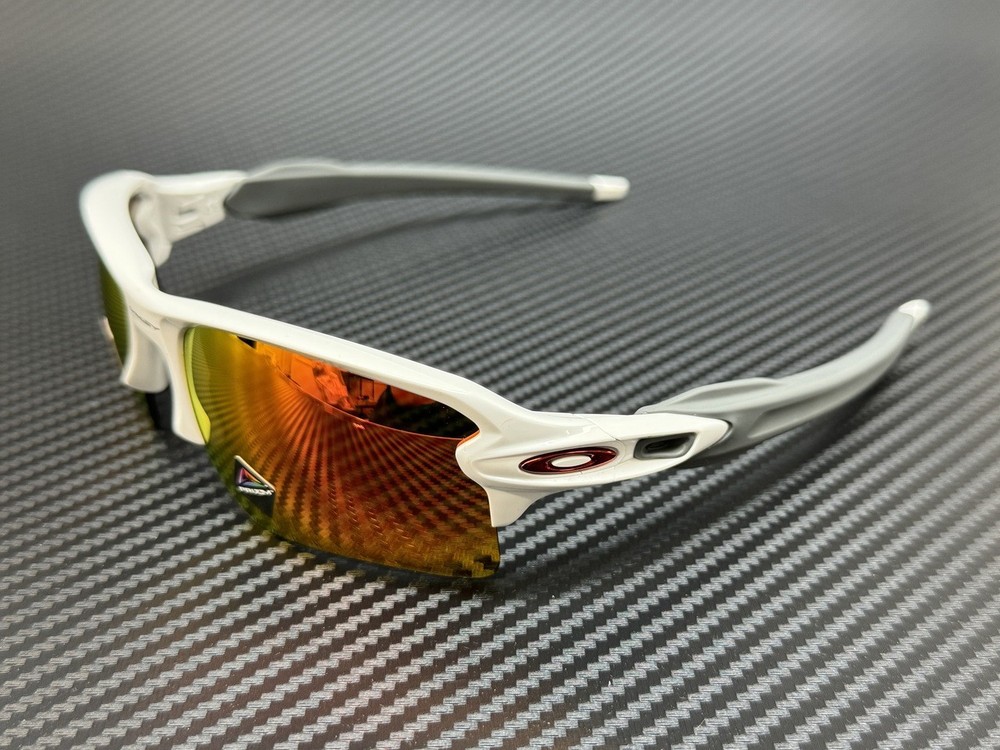 OAKLEY OO9188 93 Polished White Prizm Ruby Men’s 59 mm Sunglasses