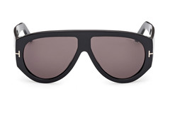 TOM FORD TF 1044 Bronson Sunglasses 01A Black – Gray lenses 60 New