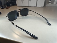 Maui Jim Keokea MJ447-02 55[]20-145 Black Sunglasses (Made In Japan) #378