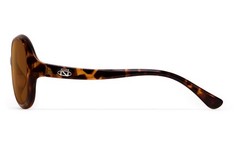 New Onos Dauphine Amber Bifocal +2.50 Power Polycarbonate Lens Tortoise