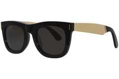 RetroSuperFuture Ciccio 195/R-A9 Sunglasses Black/Green/Grey Square Shape 50mm
