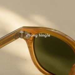 Johnny Depp Green sunglasses G15 polarized sunglass men blonde acetate glasses