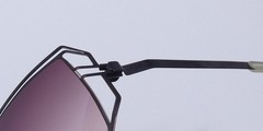 NEW MYKITA ANAIS SUNGLASSES MENS 64-8-125 WRAP PURPLE FULL-RIM 10 GERMANY METAL