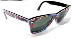 Ray Ban RB2140 1135 Special Series 10 Colorful Plaid Wayfarer Sunglasses 50-22
