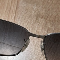Ray Ban Gunmetal & Black w/ Grey Blue Lens Sunglass RB3478 004
