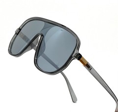 Square Celebrity Fashion Disign Big Flat Single Lens Sunglasses Classic Gkasses
