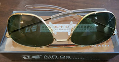 VTG Randolph Engineering Aviator II 55MM 23K Gold Bayonet AGX Sunglasses AT049