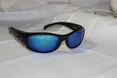 NWT Salt Life Tortola Gloss Black Smoke Blue $169 Salty Live Salty Saltlife