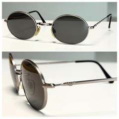 Emporio Armani Oval Vintage Sunglasses 002 815 W12.8cm T14cm