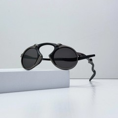 Oakley Madman OO6019 X-Metal Pewter Black Iridium Polarized New