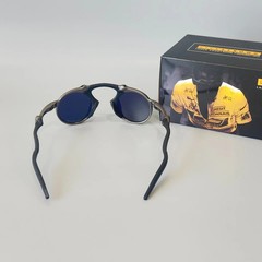 Oakley X-Metal Madman OO6019 Gunmetal Frame Yellow Iridium Lens Sunglasses