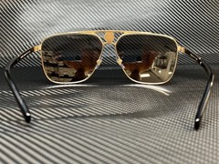 VERSACE VE2238 12526G Pale Gold Rectangle 61 mm Men’s Sunglasses