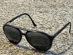 Maui Jim Aviator MJ 193 02 Black Frame Original Aviators Sunglasses Japan Made
