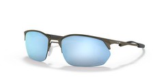 Oakley Sunglasses Wire Tap 2.0 OO4145-0660 Satin Lead / PRIZM Deep H2O POLARIZED
