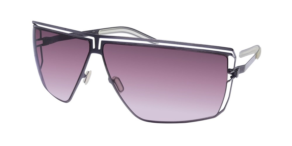 NEW MYKITA ANAIS SUNGLASSES MENS 64-8-125 WRAP PURPLE FULL-RIM 10 GERMANY METAL