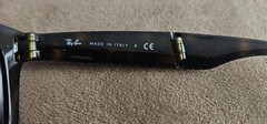 RAY-BAN RB 4105 710 FOLDING WAYFARER 50()22 140 SUNGLASSES ORIGINAL!!!