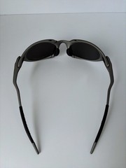 Retro Oakley Romeo 1 X Metal Polarized Sunglasses Matte Gray/Blue lens 133mm