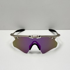 Oakley Mag X-Metal Sunglasses Silver Frame Blue Lens RareIN BOX