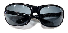 Bolle Acrylex 494 Vintage Black Nylon Oval Sunglasses Frame France NO LENSES