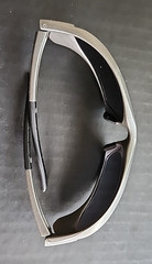 Harley Davidson Silver Sunglasses HDS 465 SI-5 68mm Lens 14mm Bridge 115 Temple