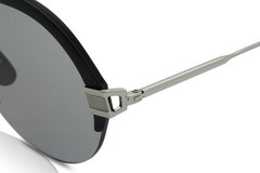 Thom Browne Sunglasses TBS811 03 Silver Titanium/Navy/Red/Grey